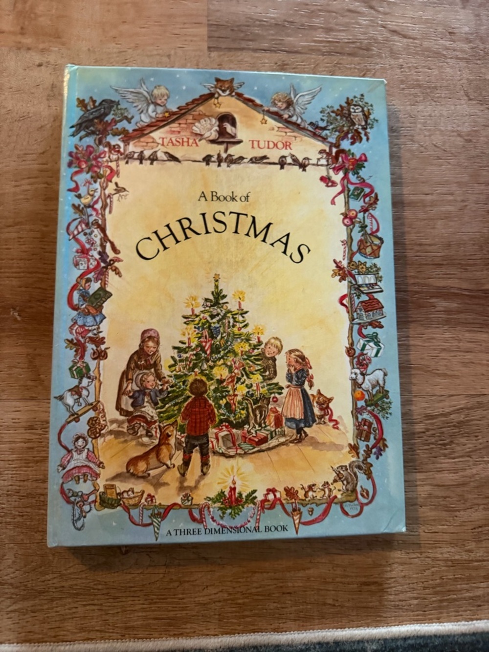 VTG 1979 Tasha Tudor A Book Of Christmas POP UP 1st Edition HC First Vintage